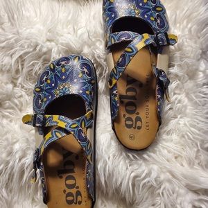 Goby clogs. Worn once